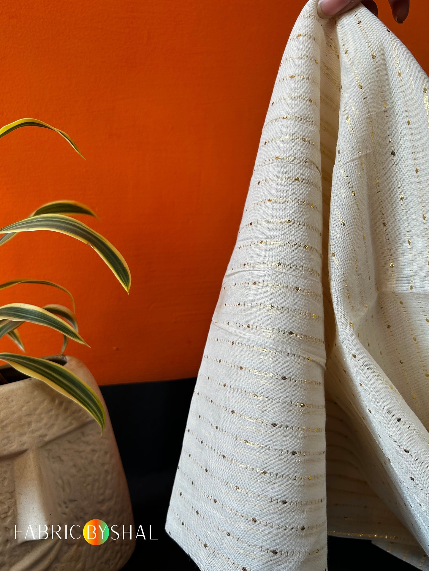 Cotton Lurex Fabric CL002
