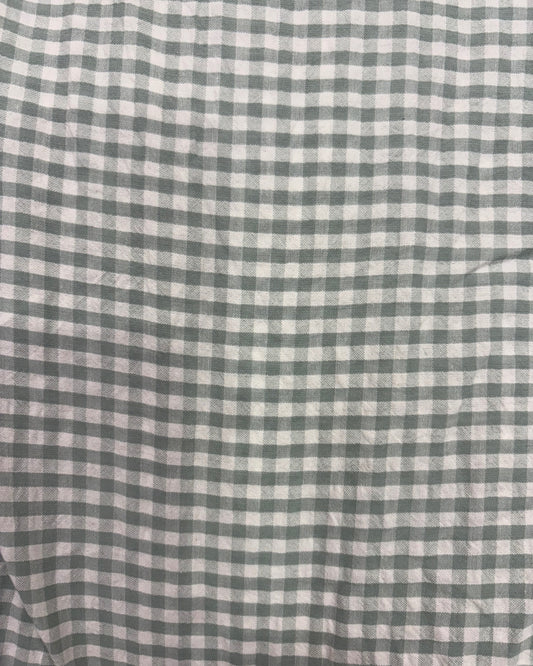 Grey Check Fabric CC0015