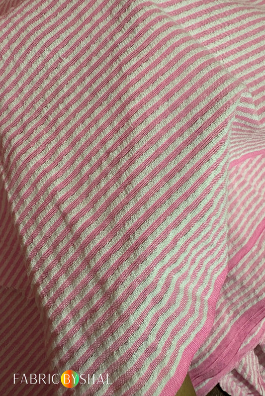 Light Pink Stripe Fabric CS0031