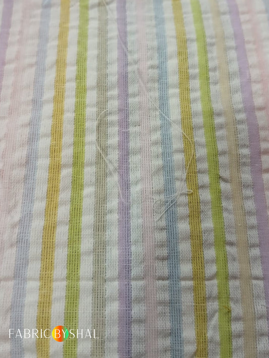 Cotton Seersucker Fabric CS005