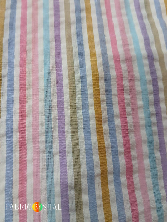 Cotton Seersucker Fabric CS007