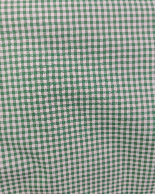 Green Check Fabric CC0021