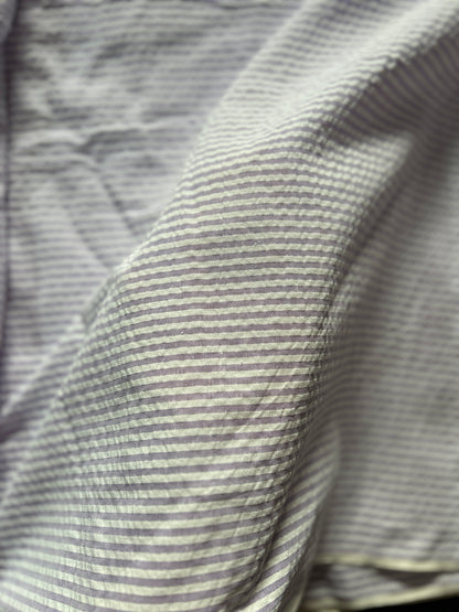 Levender seersucker  Stripe FBS026104