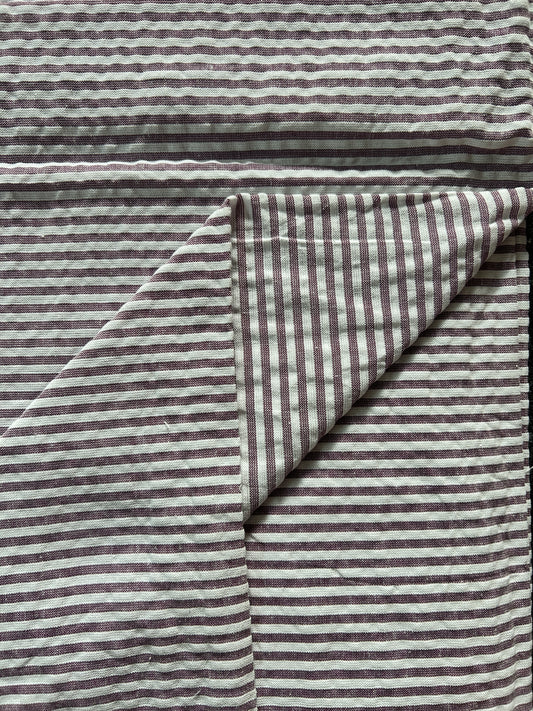 Magenta seerscker stripe FBS026105