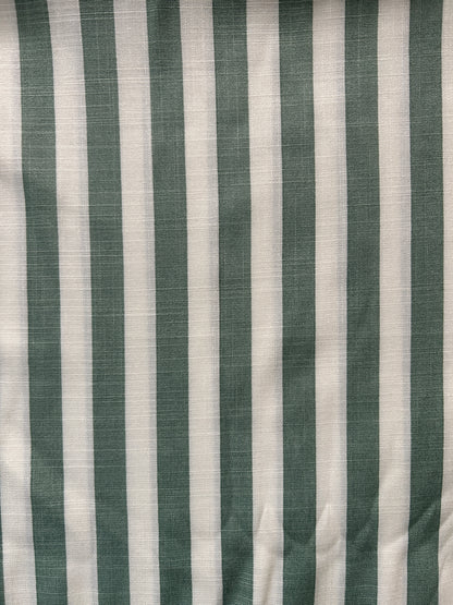 Green Cotton Slub stripe  FBS026117