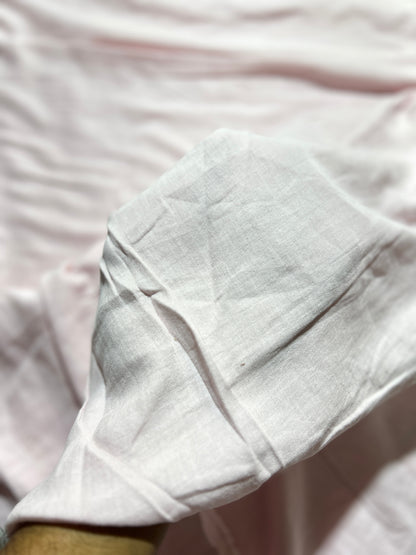 Powder Pink  Double Cloth  FBS026129