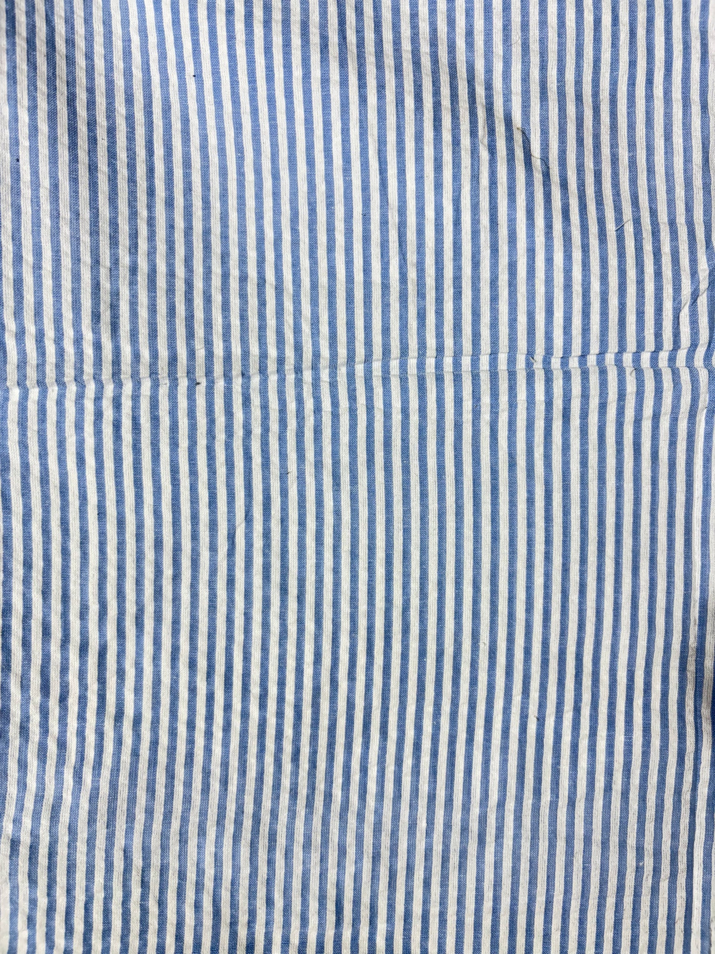Blue Seersucker Fabric FBS026112