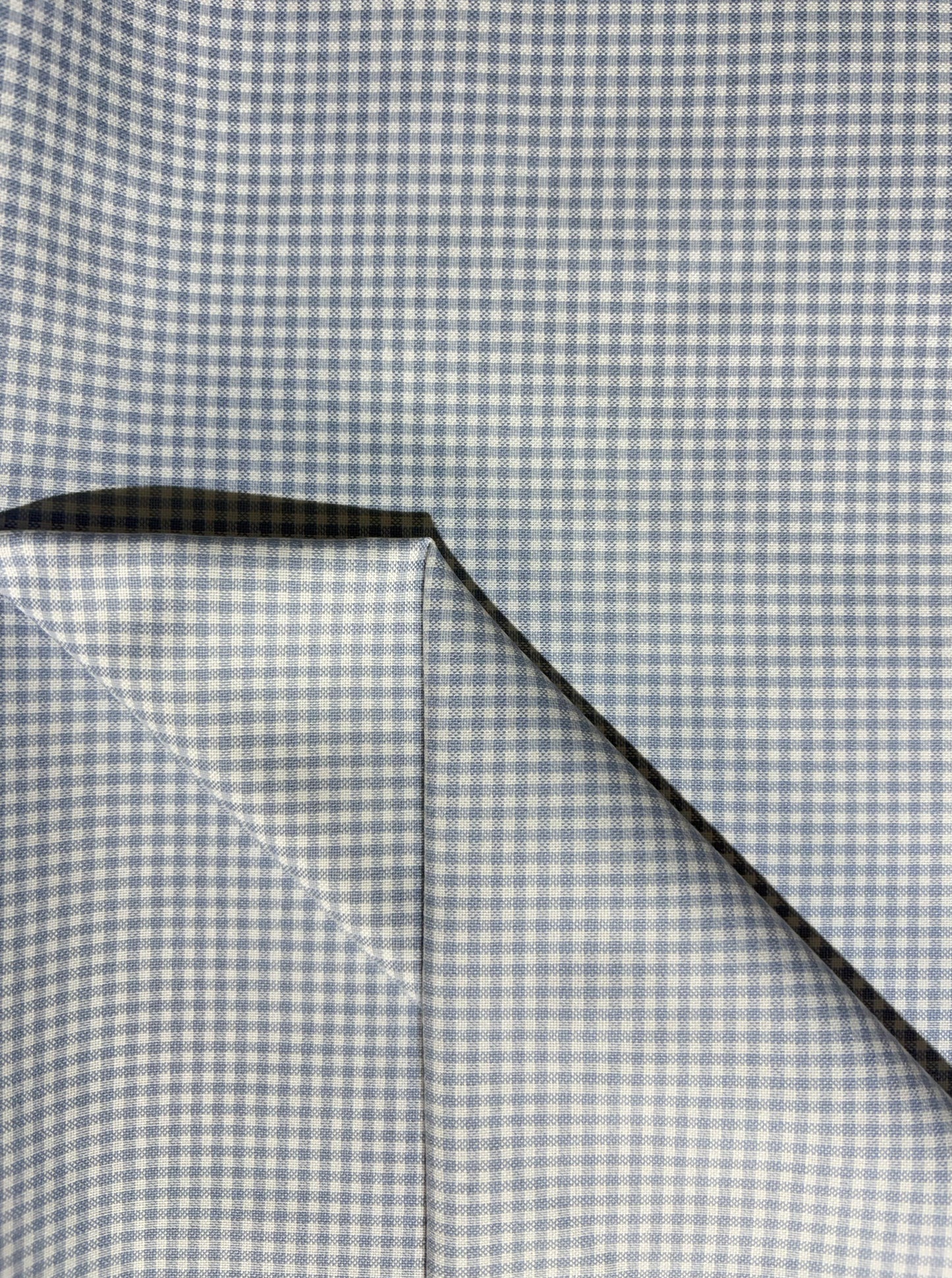 Light Blue Classic Oxford Gingham Check CSC0015