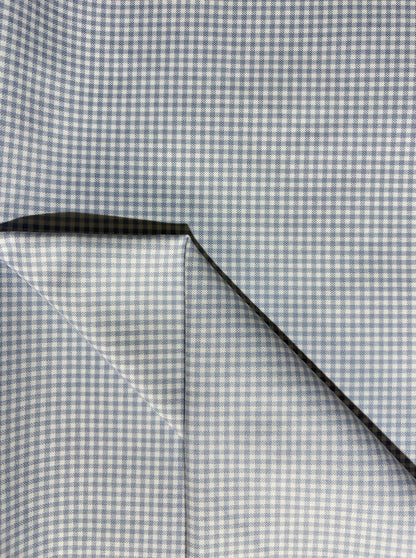 Light Blue Classic Oxford Gingham Check CSC0015
