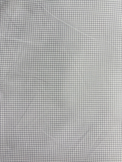Grey Gingham Classic Oxford CSC0016